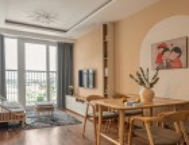 Cải tạo căn hộ 70 m2 xuống cấp cho gia đình trẻ với 250 triệu đồng