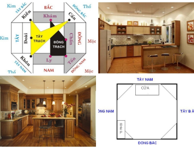 Hướng bếp và những quy tắc đặt bếp chuẩn phong thủy gia chủ nằm lòng