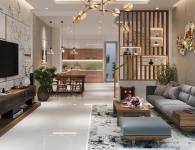 Kinh nghiệm chọn gạch lát nền phòng khách sang trọng mới nhất