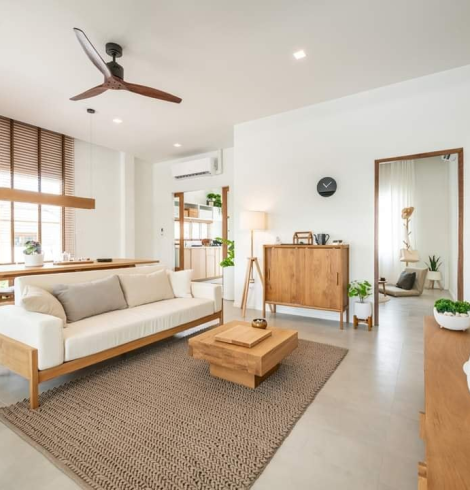 Nhà cấp 4 đẹp an yên dành cho những người yêu thích cuộc sống thôn quê và phong cách tối giản