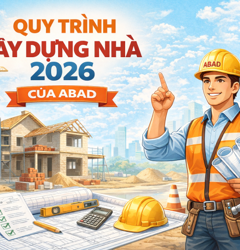 Quy trình xây dựng nhà 2026 của ABAD