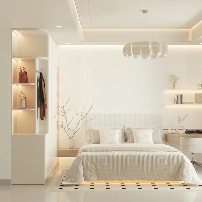 Thiết kế thi công nội thất phòng ngủ đẳng cấp cùng ABAD