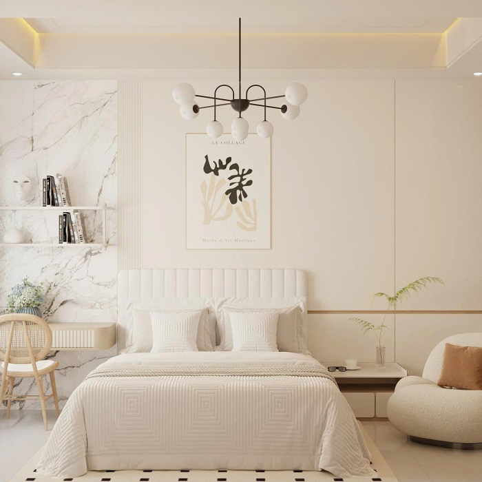 Thiết kế thi công nội thất phòng ngủ đẳng cấp cùng ABAD