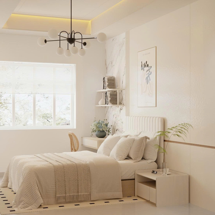 Thiết kế thi công nội thất phòng ngủ đẳng cấp cùng ABAD