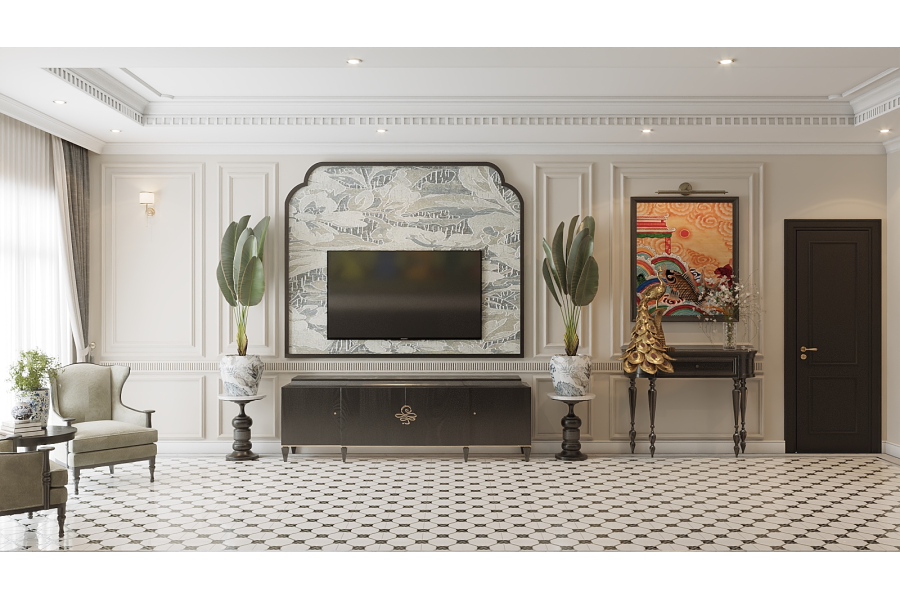 Thiết kế Khách sạn Phong Cách Indochine