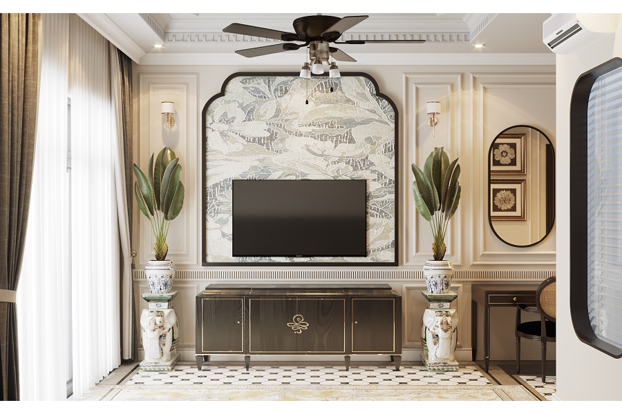 Thiết kế Khách sạn Phong Cách Indochine