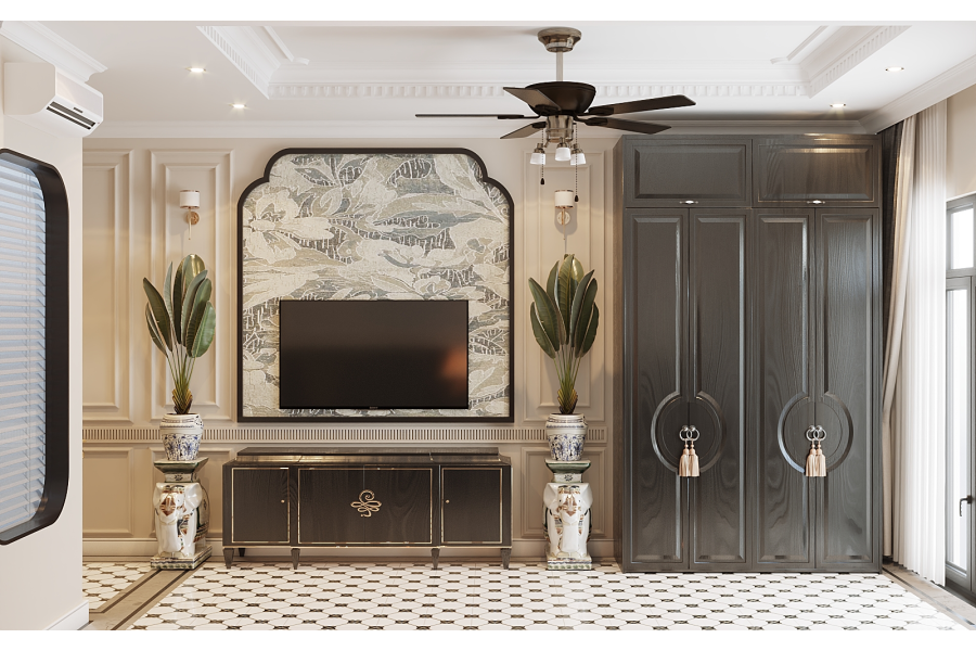 Thiết kế Khách sạn Phong Cách Indochine