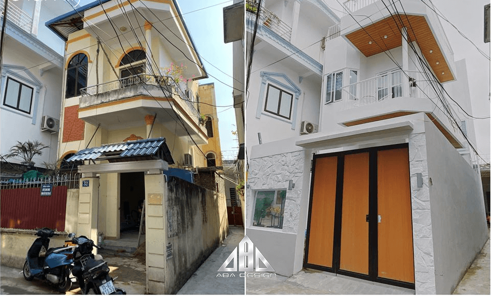 Cải tạo sửa chữa nhà trước và sau