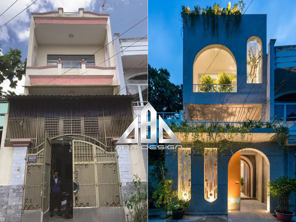 Cải tạo sửa chữa nhà trước và sau