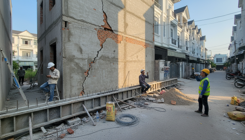 Những lỗi thường gặp khi xây nhà