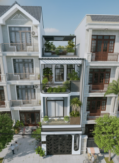 mẫu nhà 2 tầng hiện đại 2026