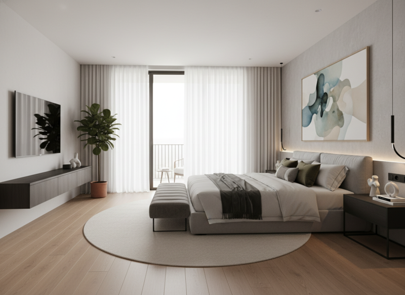 phòng ngủ hiện đại