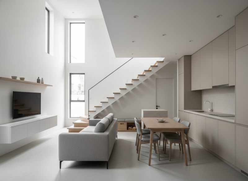 Mẫu nhà ống đẹp, tiện nghi và hiện đại