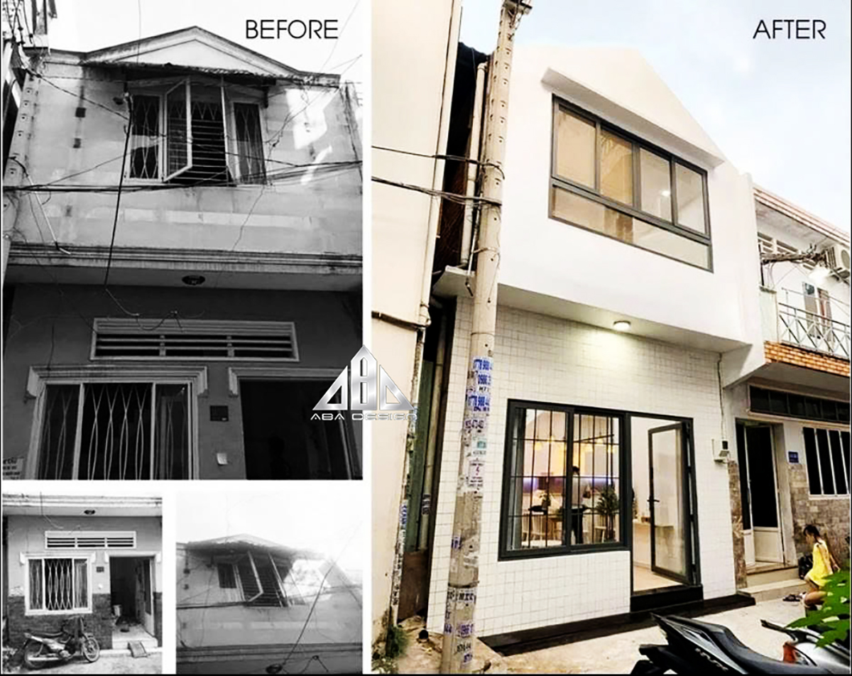 Cải tạo sửa chữa nhà trước và sau