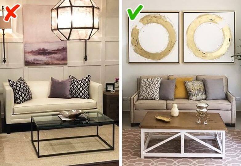 4 sai lầm kinh điển khi tự thiết kế nội thất hay mắc phải