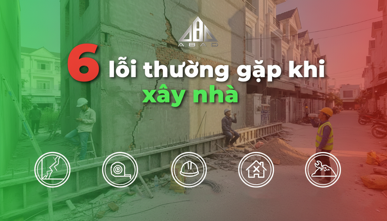 Những lỗi thường gặp khi xây nhà???