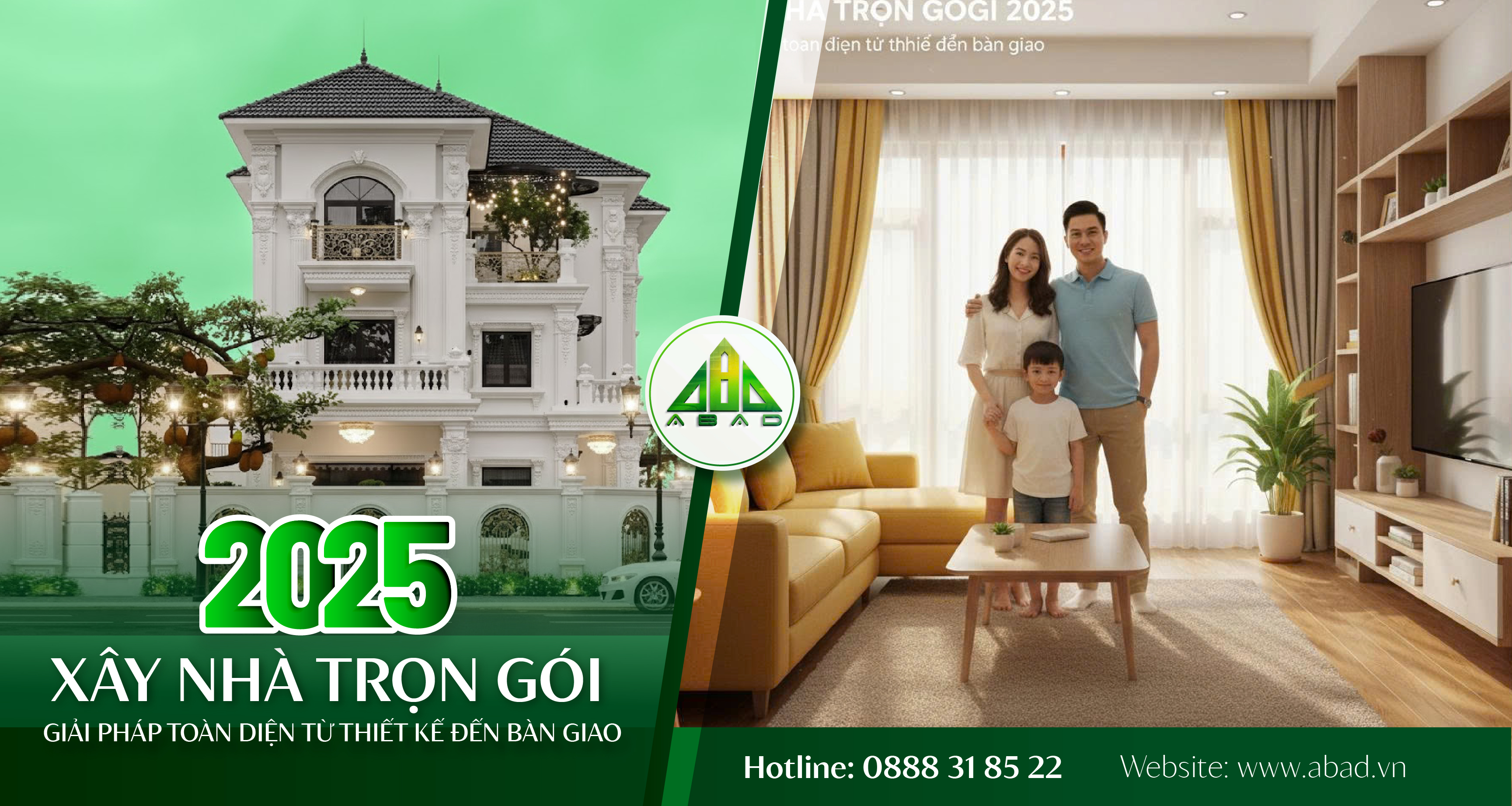 Báo Giá Xây Nhà Trọn Gói HCM 2026 | Xây Dựng ABAD